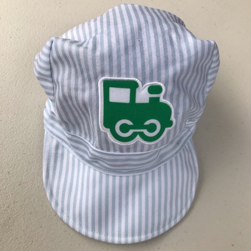FisherPrice Barney conductor hat